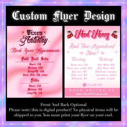 Custom Flyer Design