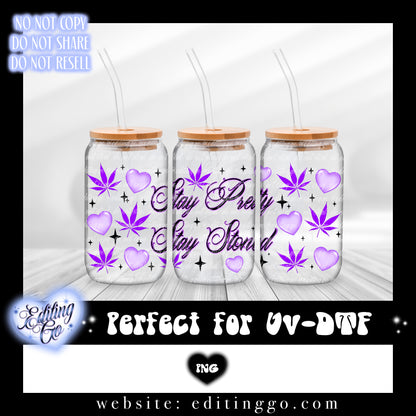 Stay Pretty Stay Stoned Wrap