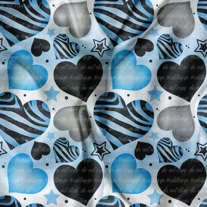 Y2K Zebra Hearts