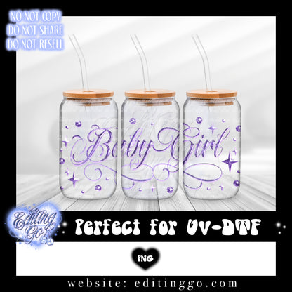 Chrome Babygirl Wrap